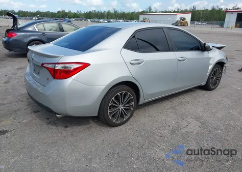 2016 Toyota Corolla S Plus из США, поврежденный, VIN 2T1BURHEXGC731911